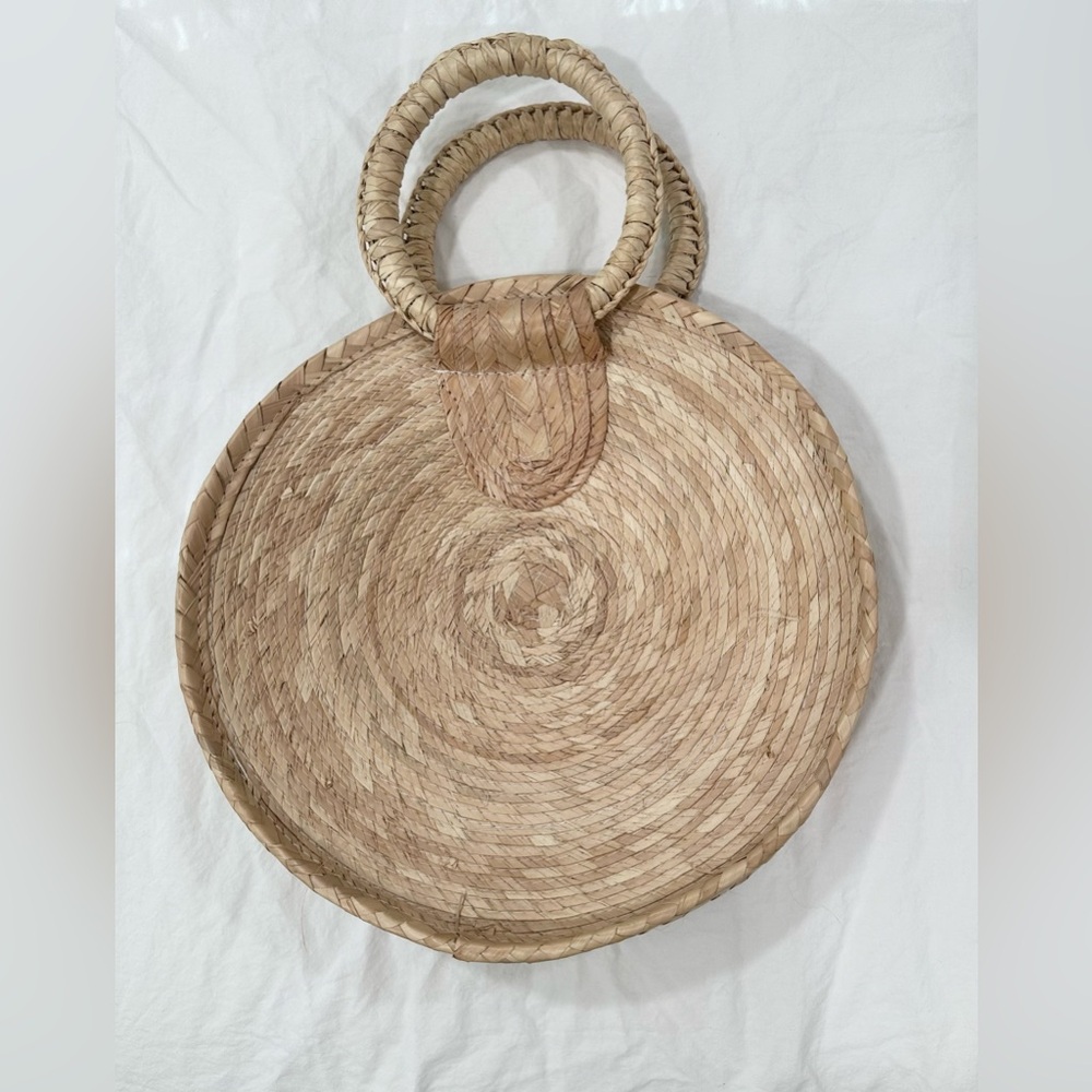 Straw Circle Bag